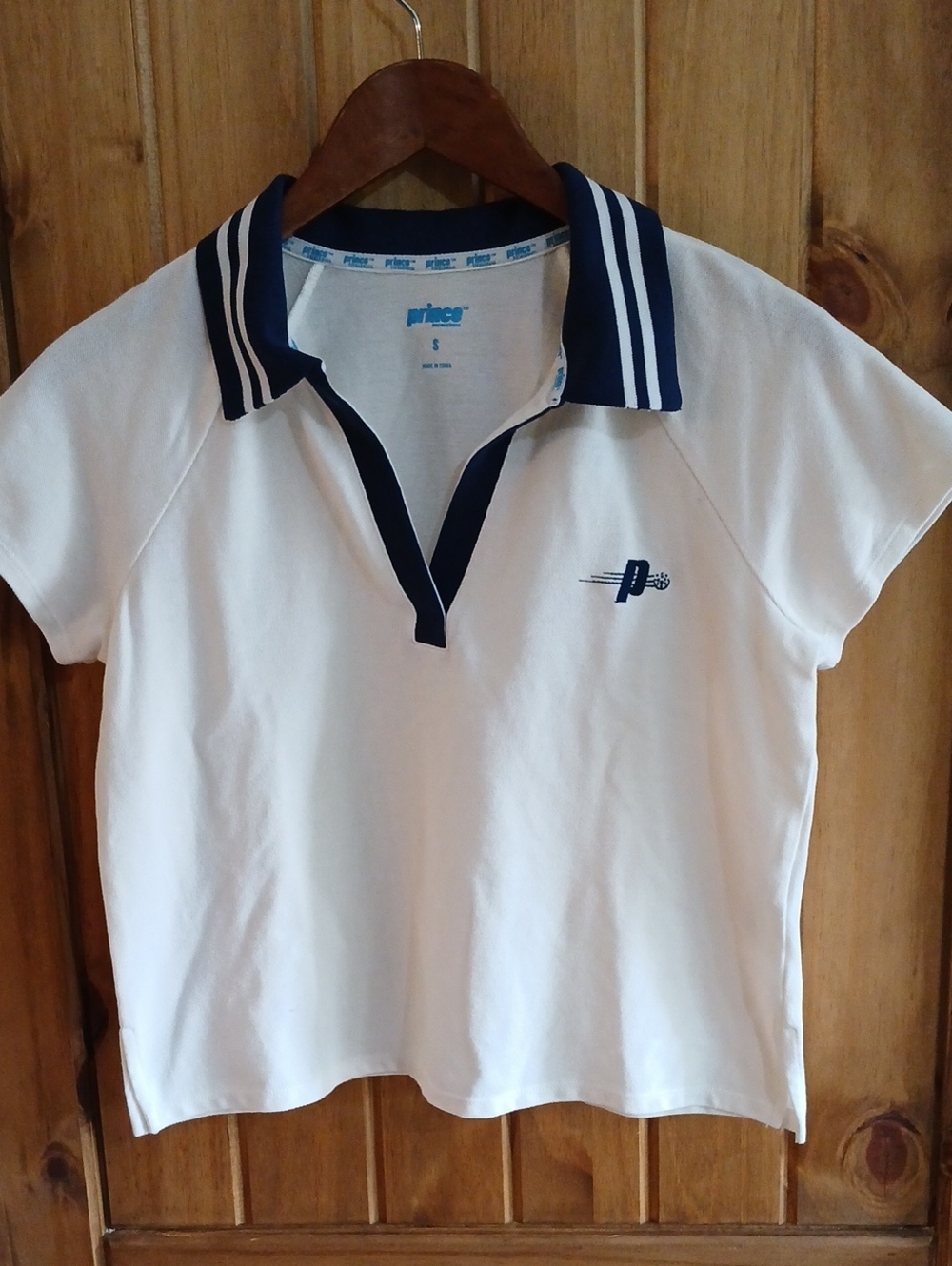 Prince Pickleball Cropped Polo Top - Small